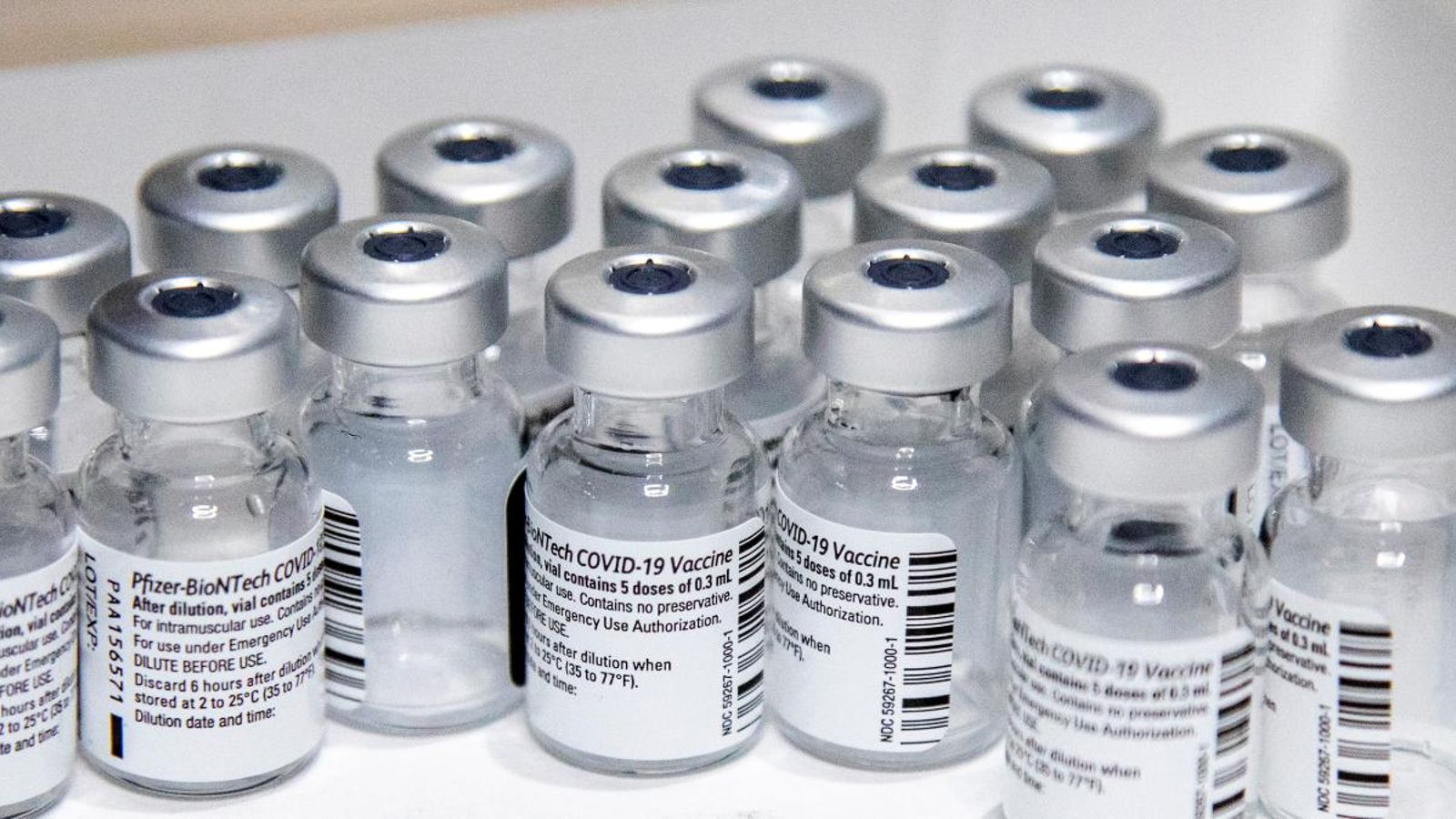 Dosis de la vacuna de Pfizer i BioNTech