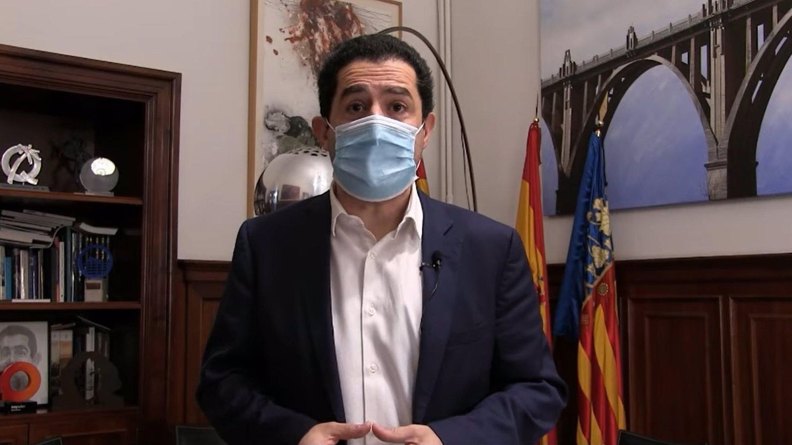 Toni Francés alerta de la pressió assistencial a l’Hospital Verge dels Lliris
