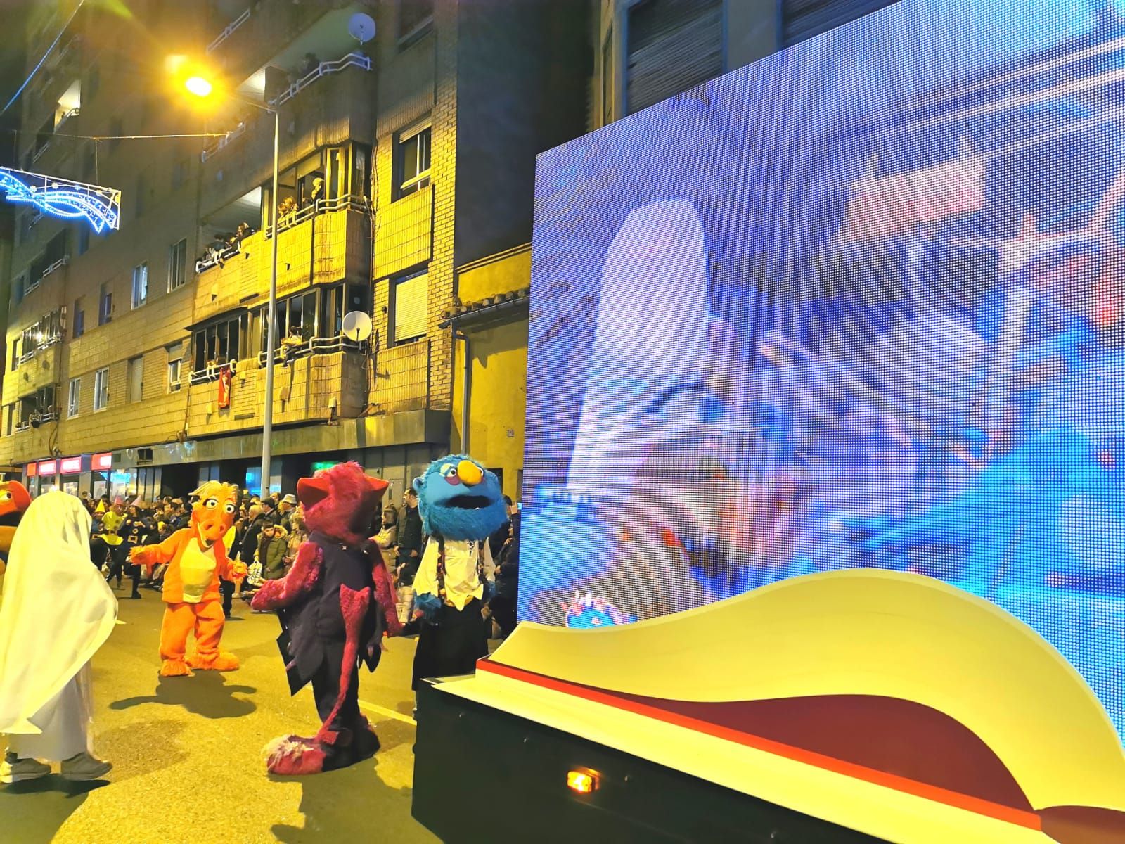 Les Feretes a la cavalcada de Reis de Castelló de la Plana el 2019