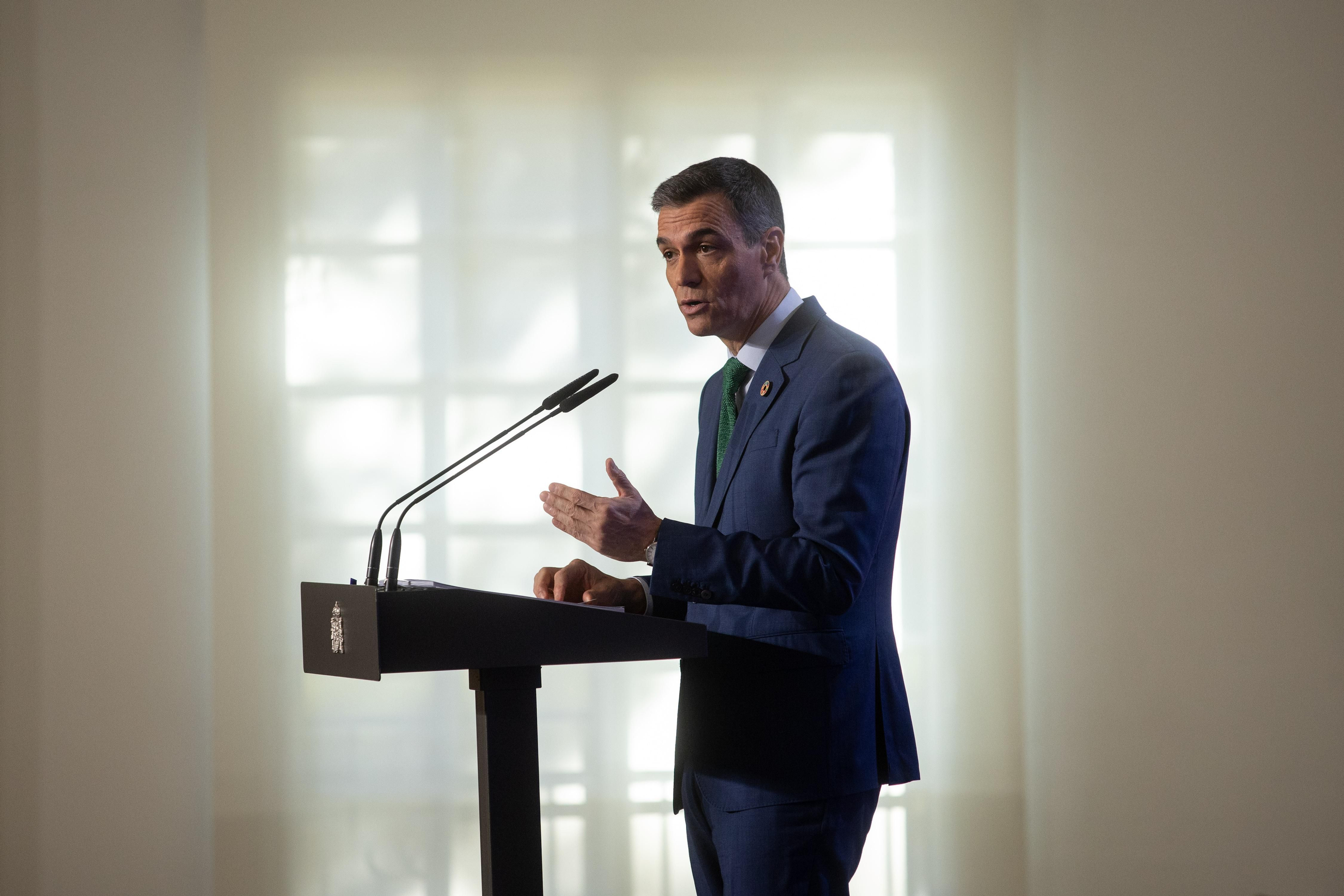 Sánchez, en una imatge d'arxiu Sánchez, en una imatge d'arxiu