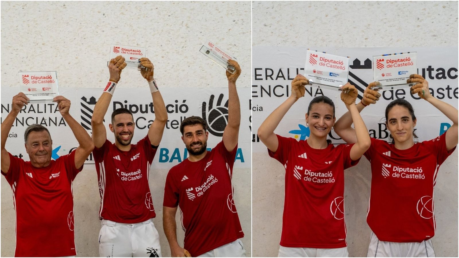 Les parelles de Victoria i Francés, campiones a Vila-real