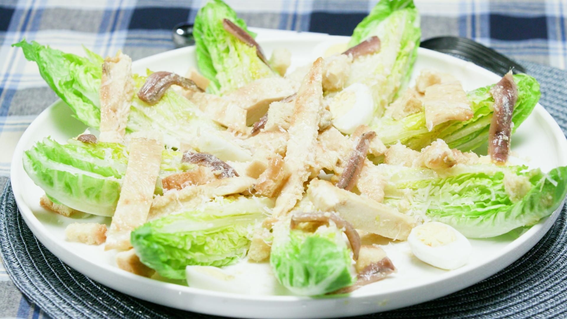 Ensalada Cèsar a l'estil Morera Ensalada Cèsar a l'estil Morera