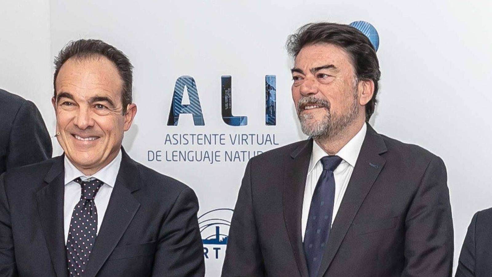 Barcala (dreta), amb el nou regidor d'Urbanisme