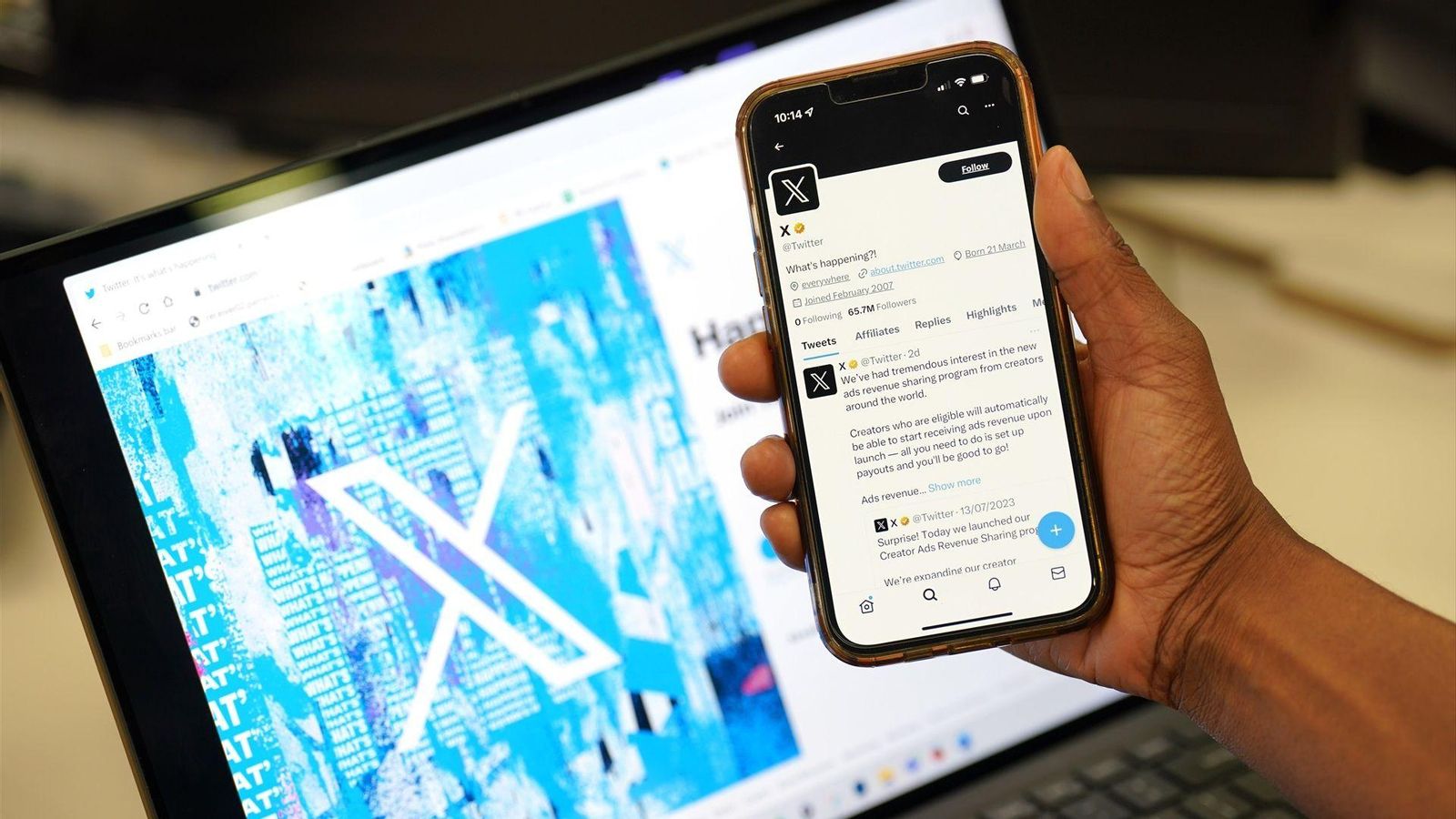Twitter substitueix el seu famós logo del pardalet per una X, com a part dels plans del propietari, Elon Musk, de crear una aplicació "per a tot" Nou logo Twitter