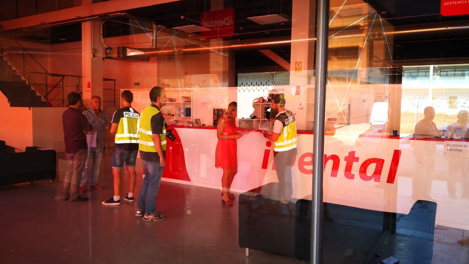 Escorcolls a la clínica d'iDental d'Alfafar