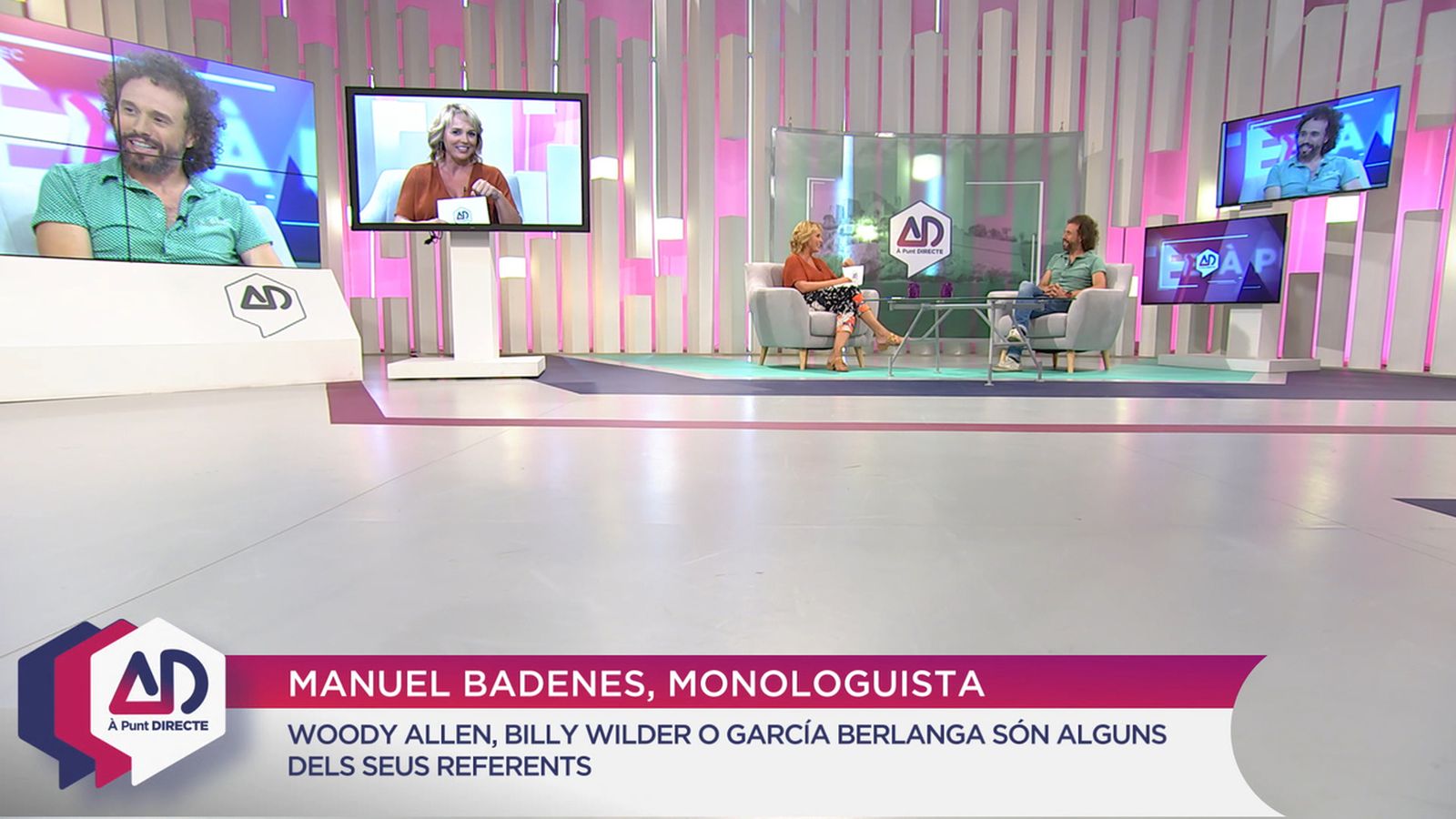 Manu Badenes, monologuista