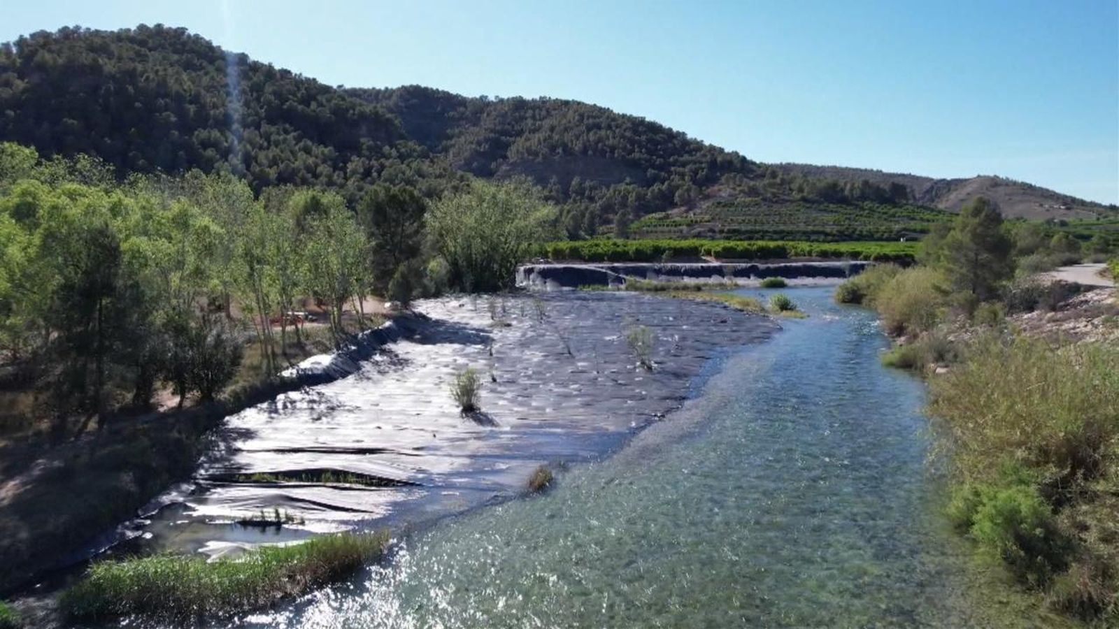 La vora del riu Túria