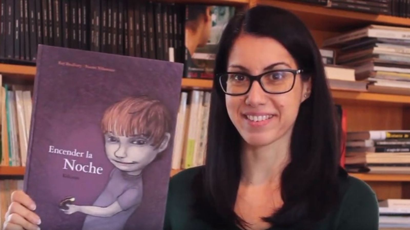 La ‘bibliotubera’ Amaia Crespo