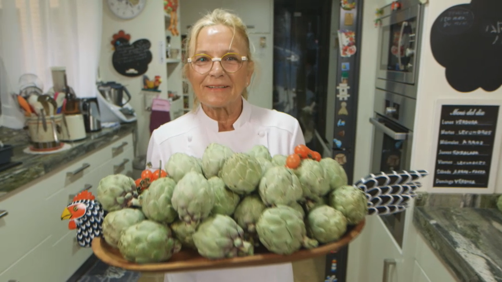 Maribel és coneguda com la reina de les carxofes
