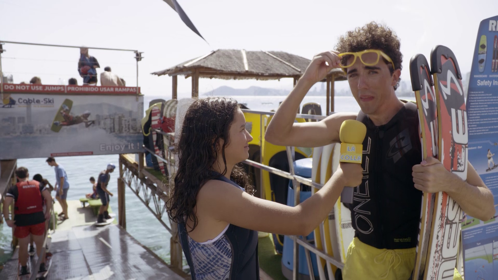 Les Vacances de La Colla | Esquiant per la mar