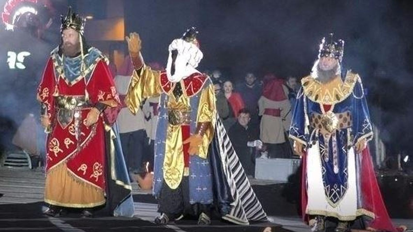 Fotografia d'arxiu d'una cavalcada de Reis d'Alcoi