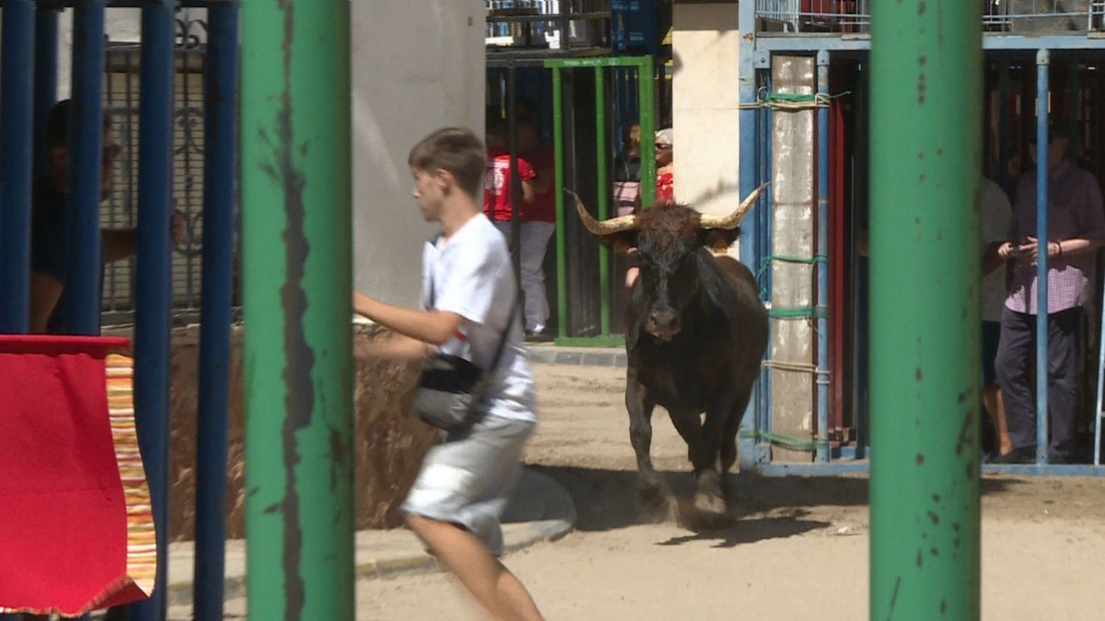 Un acte taurí, en arxiu