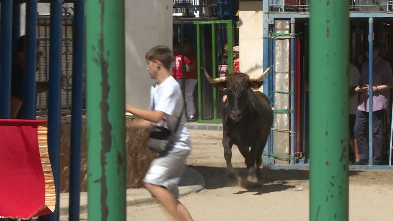 Un acte taurí, en arxiu