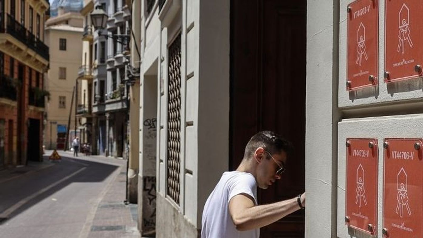 Façana d'un apartament turístic a València