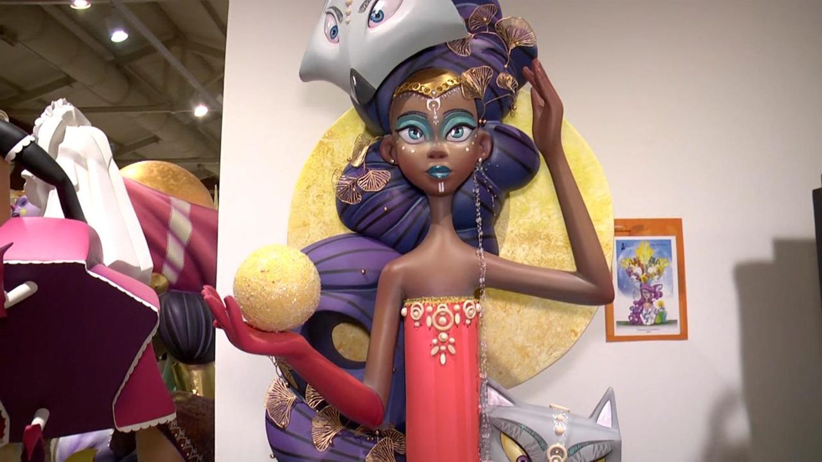 Molts ninots de les Fogueres tenen temàtiques de la Índia