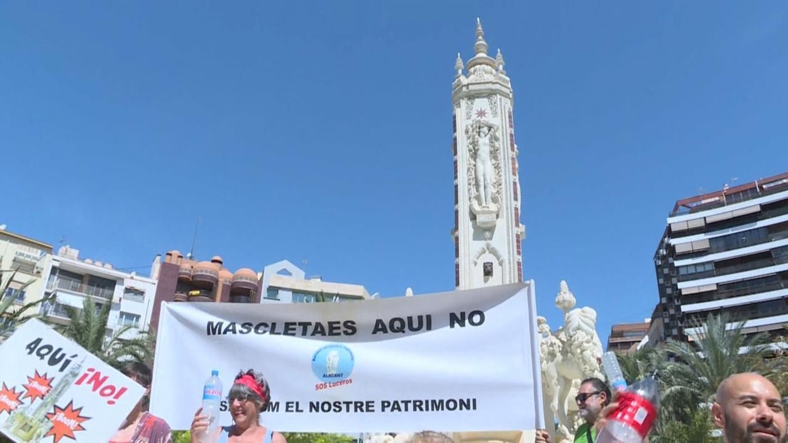 Salvem el Nostre Patrimoni vol frenar les mascletaes a la plaça dels Estels