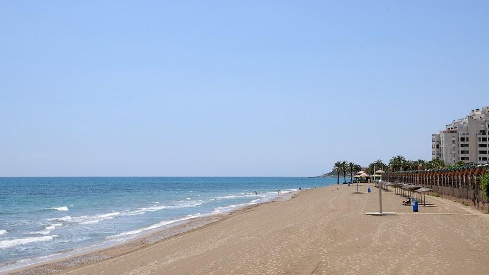 Imatge d'arxiu de la platja d'Orpesa Imatge d'arxiu de la platja d'Orpesa