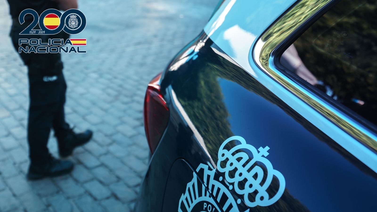 Imatge d'arxiu d'un cotxe de la Policia Nacional