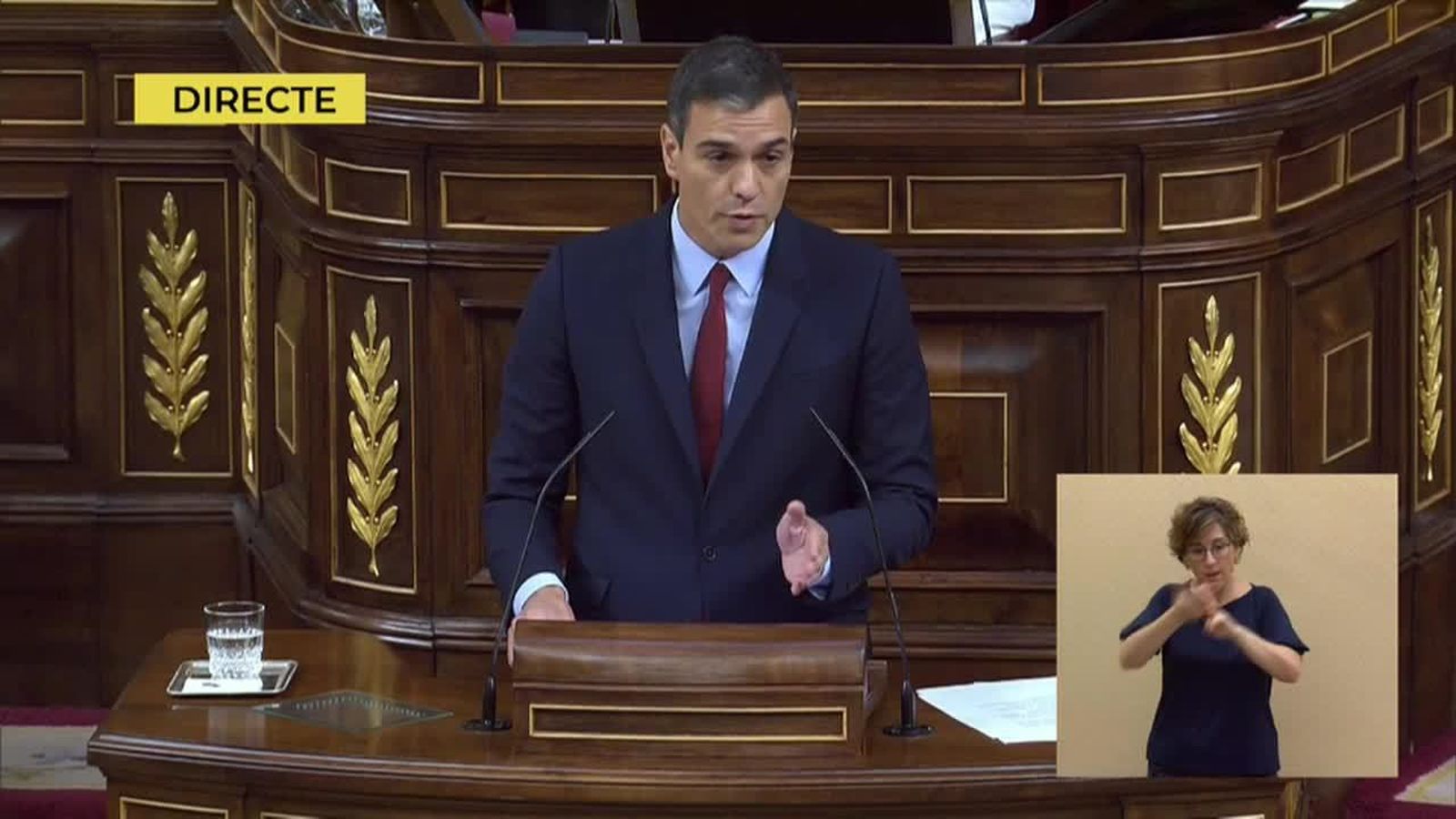22.07.2019 | Discurs d'investidura de Pedro Sánchez