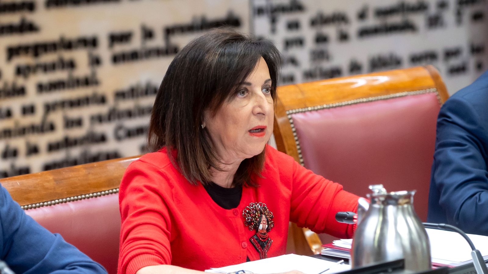 La ministra de Defensa, Margarita Robles, compareix al Senat