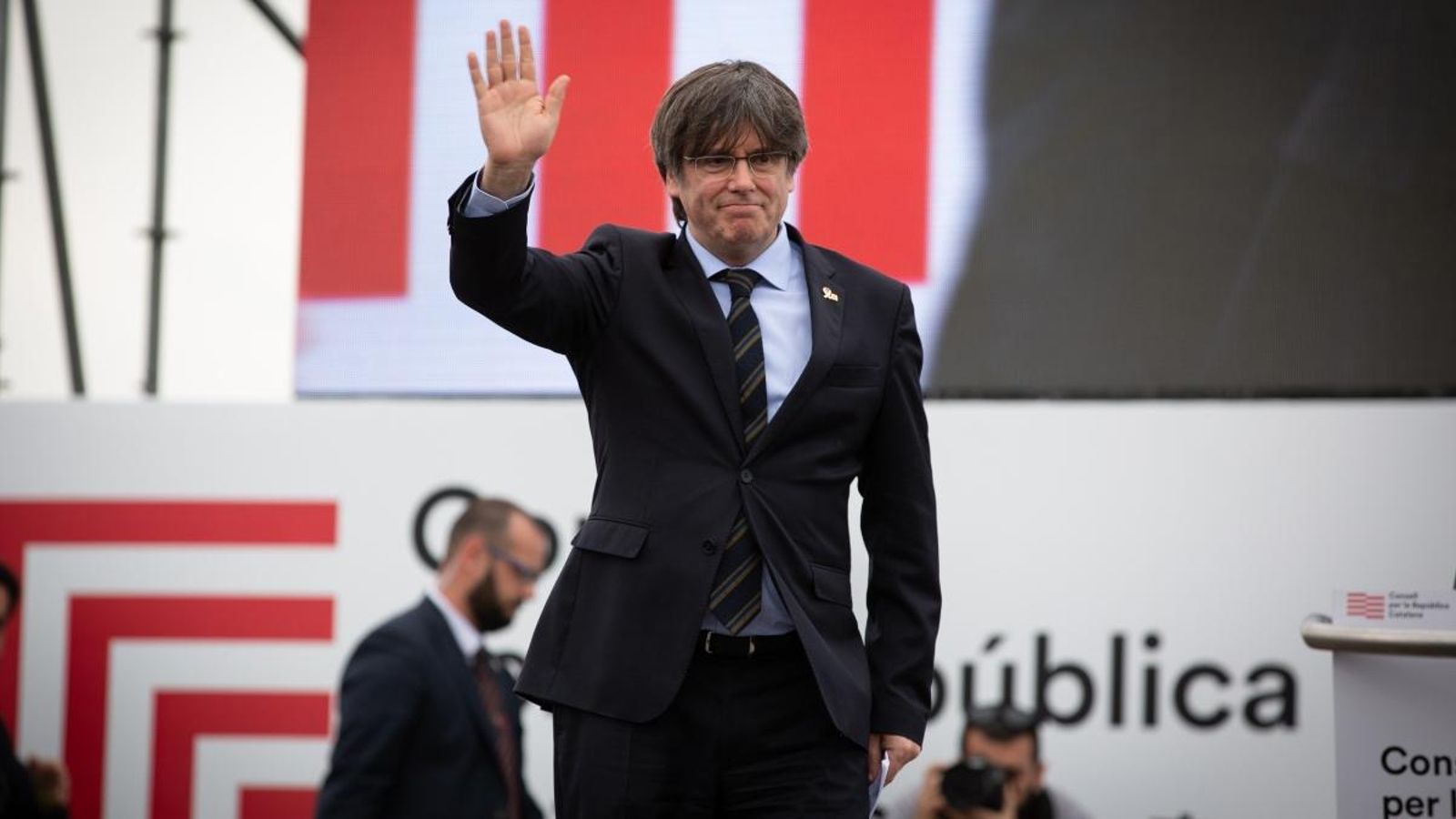 Imatge d'arxiu de l'expresident de la Generalitat de Catalunya, Carles Puigdemont