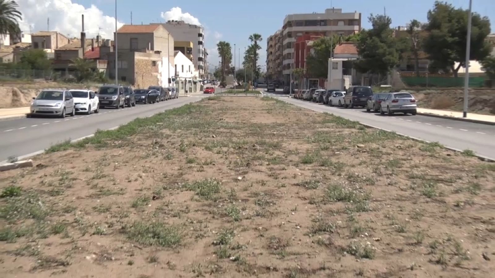 Una imatge de l'avinguda d'Enric Valor