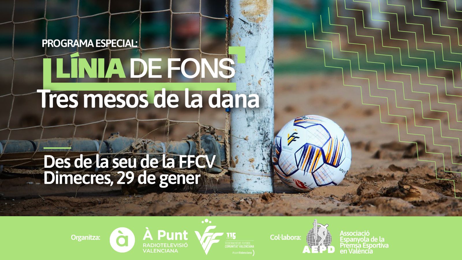 Línia de Fons amb la dana