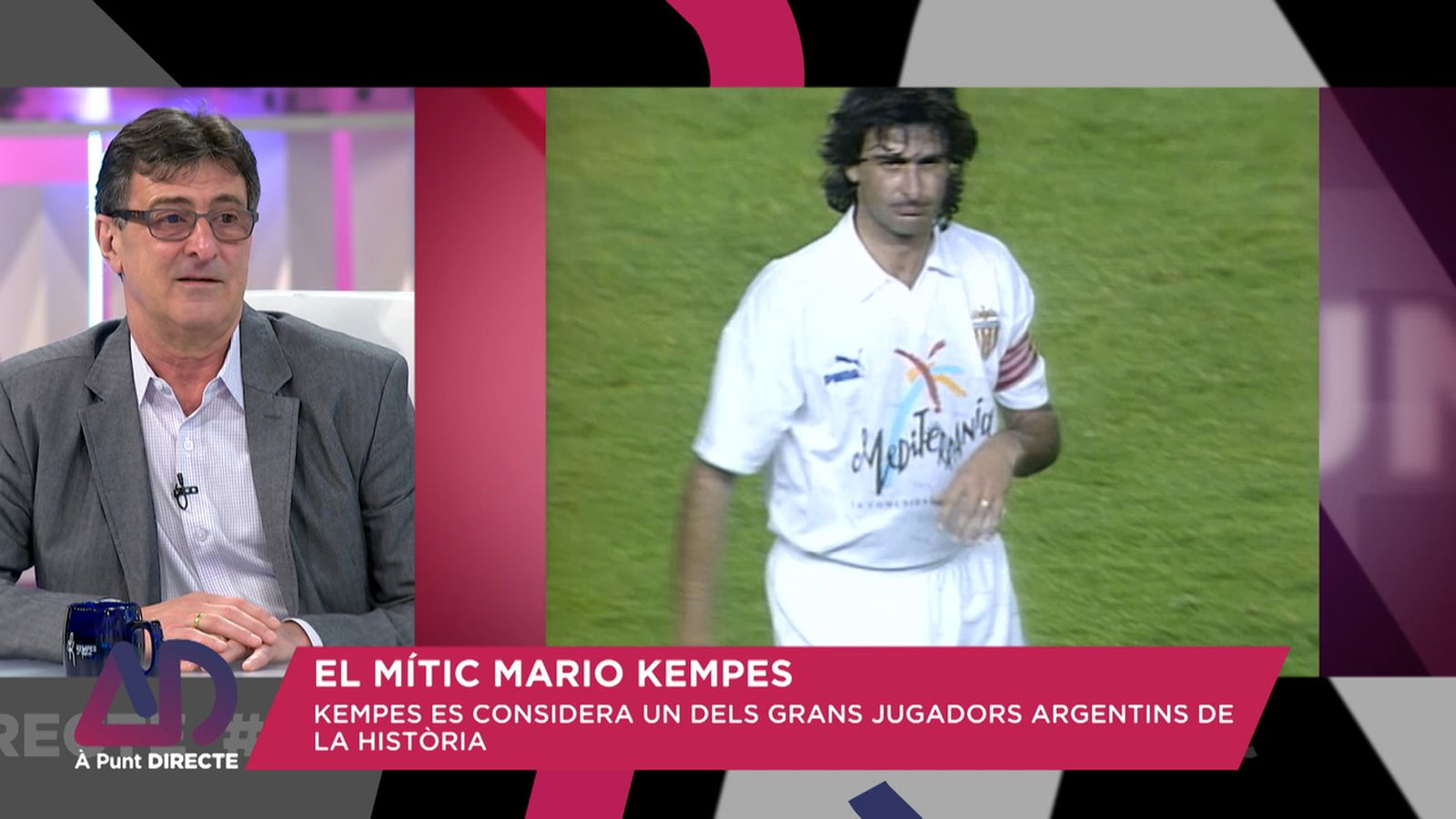 El mític Mario Kempes