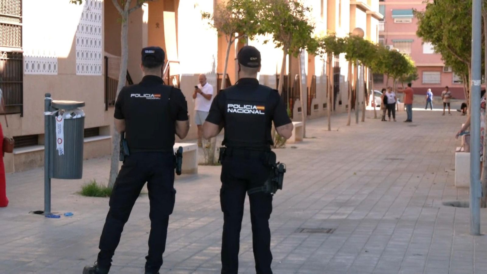 Carrer d'Alacant on es va produir l'explosió aquest diumenge