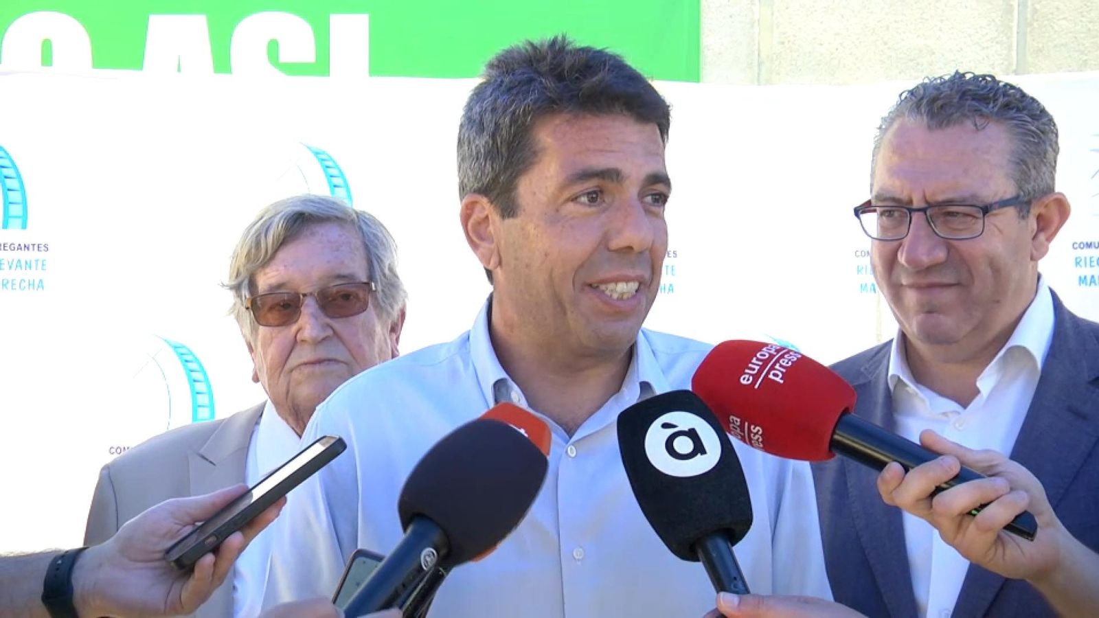 Carlos Mazón, este dissabte a Rojals, al Baix Segura