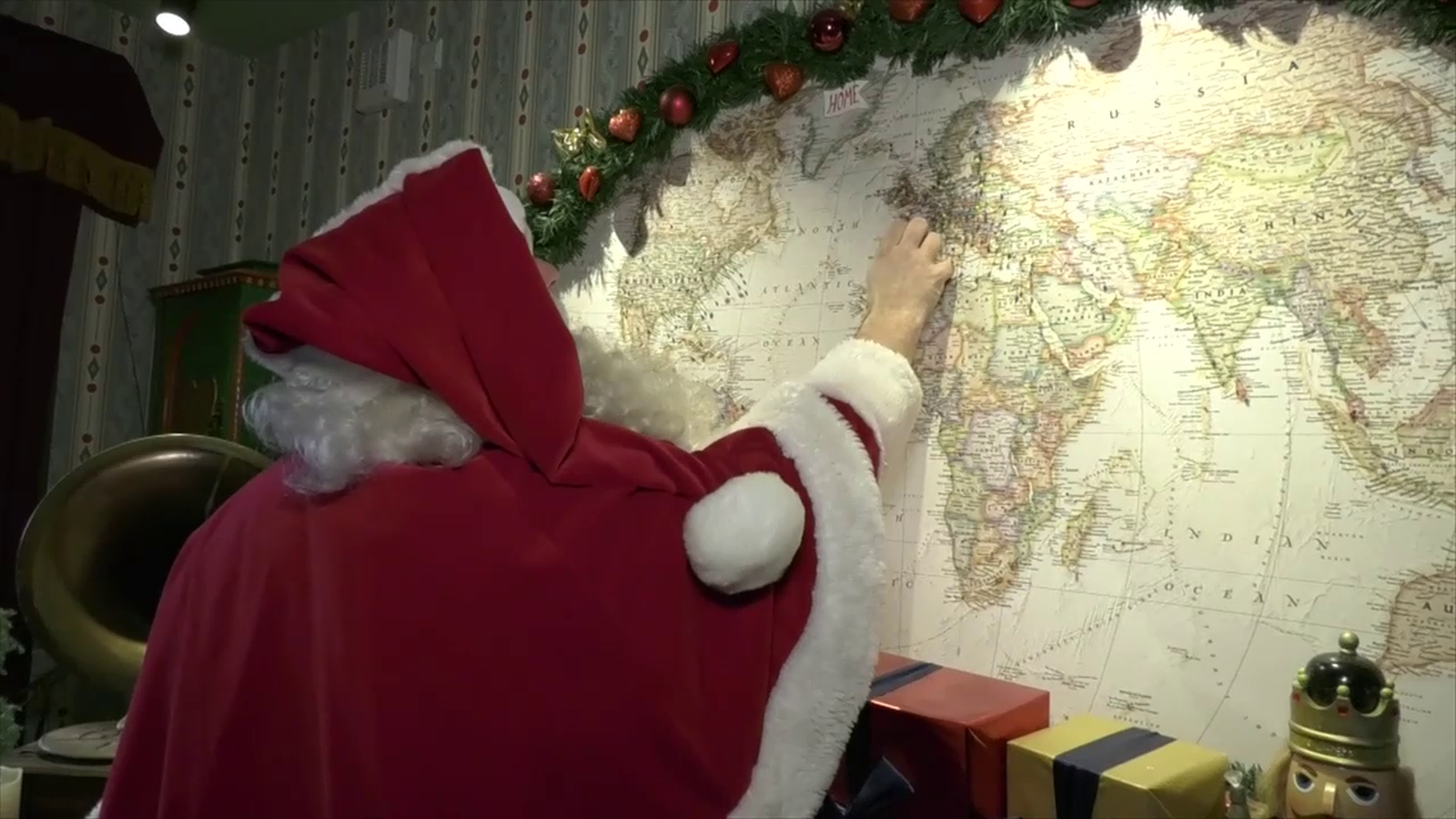 Així és la casa del Pare Noel situada als Jardins de Tívoli de Copenhaguen