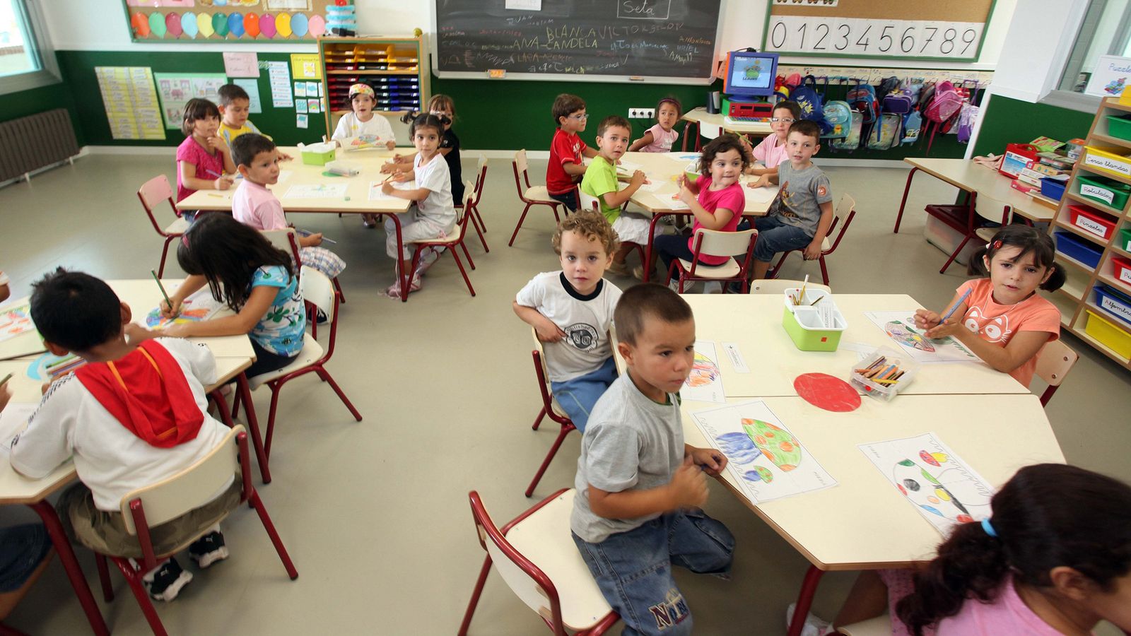 Xiquetes i xiquets a l'escola