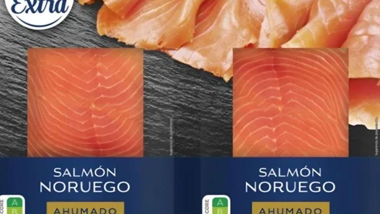 Lot de salmó sobre el que es llança l'alerta