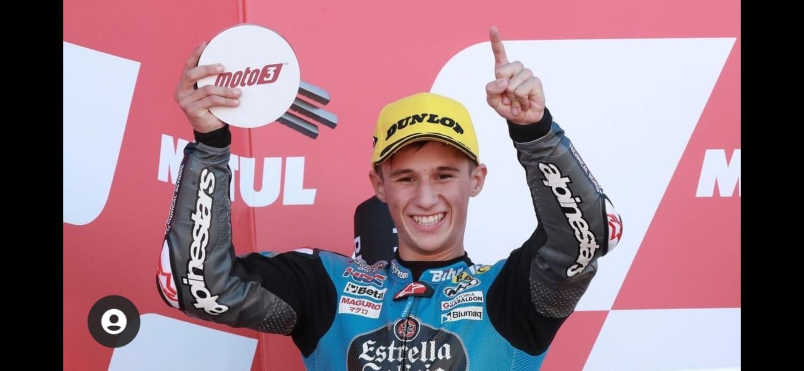 El pilot de Moto 3, Sergio Garcia Dols