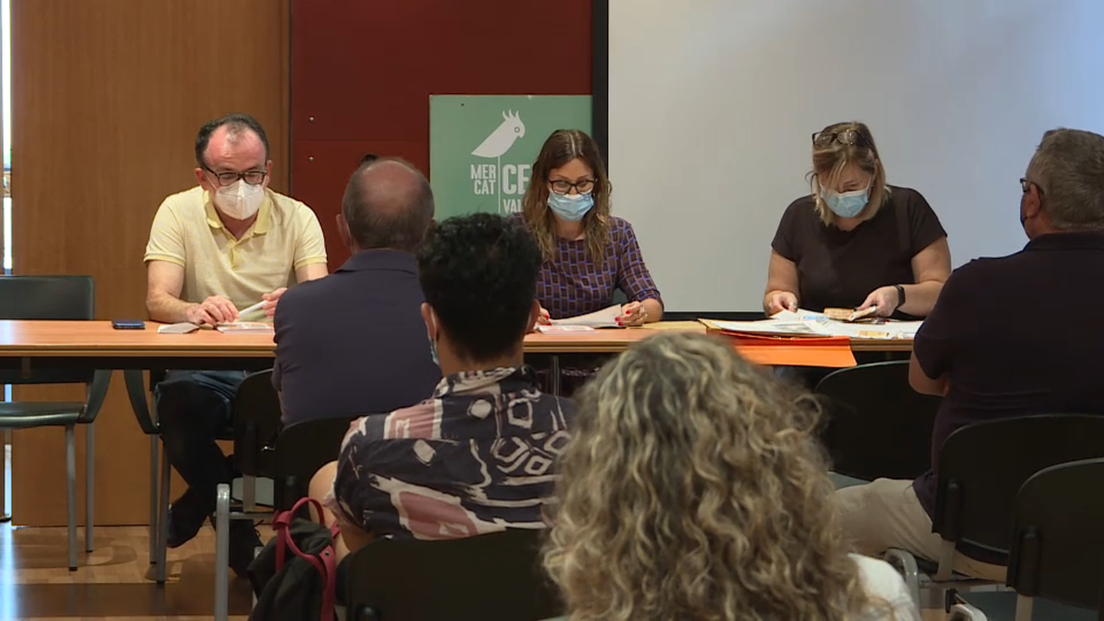 Un moment de la subhasta d'aquest dilluns a València