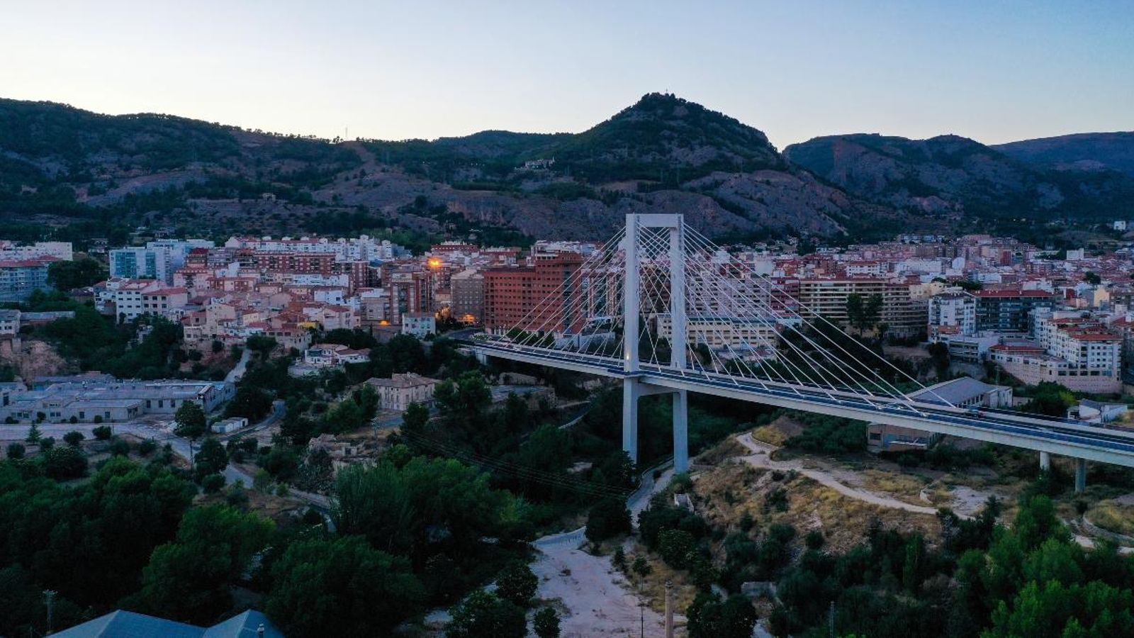 Una vista panoràmica d'Alcoi