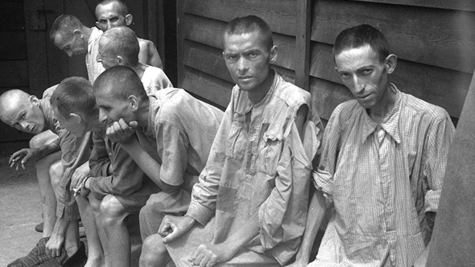 Persones al camp de concentració de Mauthausen