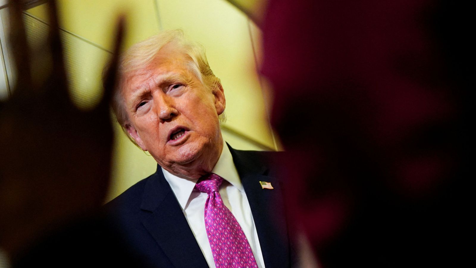 Trump, en un acte este dilluns