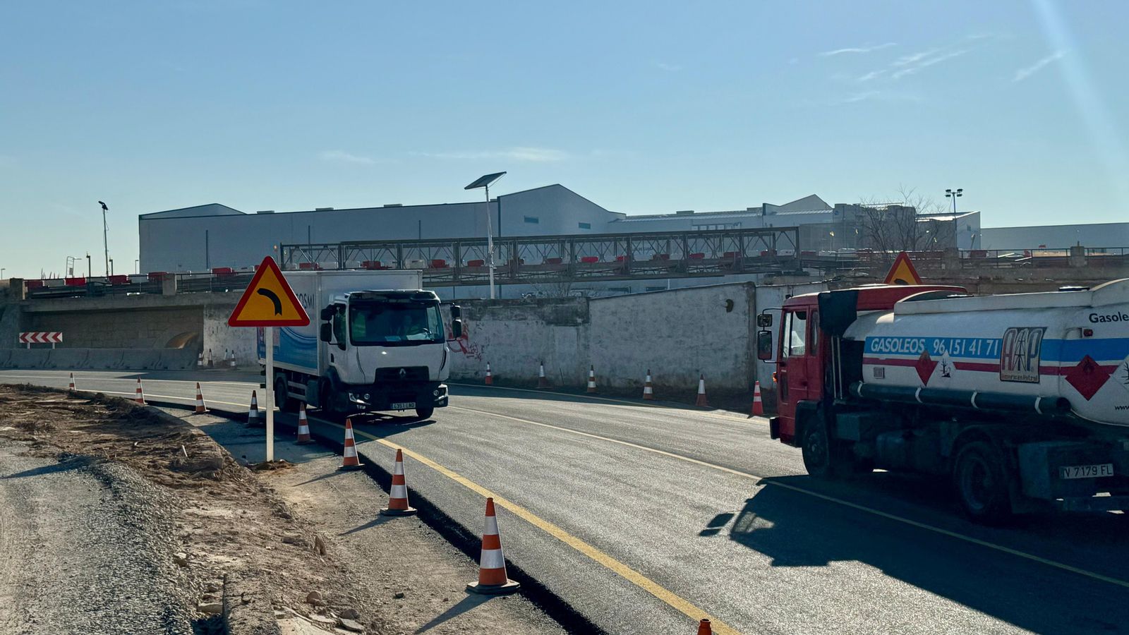 Nou desviament a la CV-50 a Xest Nou desviament a la CV-50 a Xest
