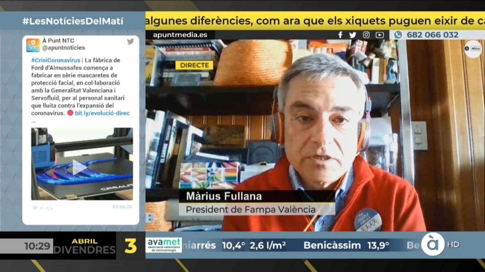 03.04.2020 | NM Entrevista a Màrius Fullana