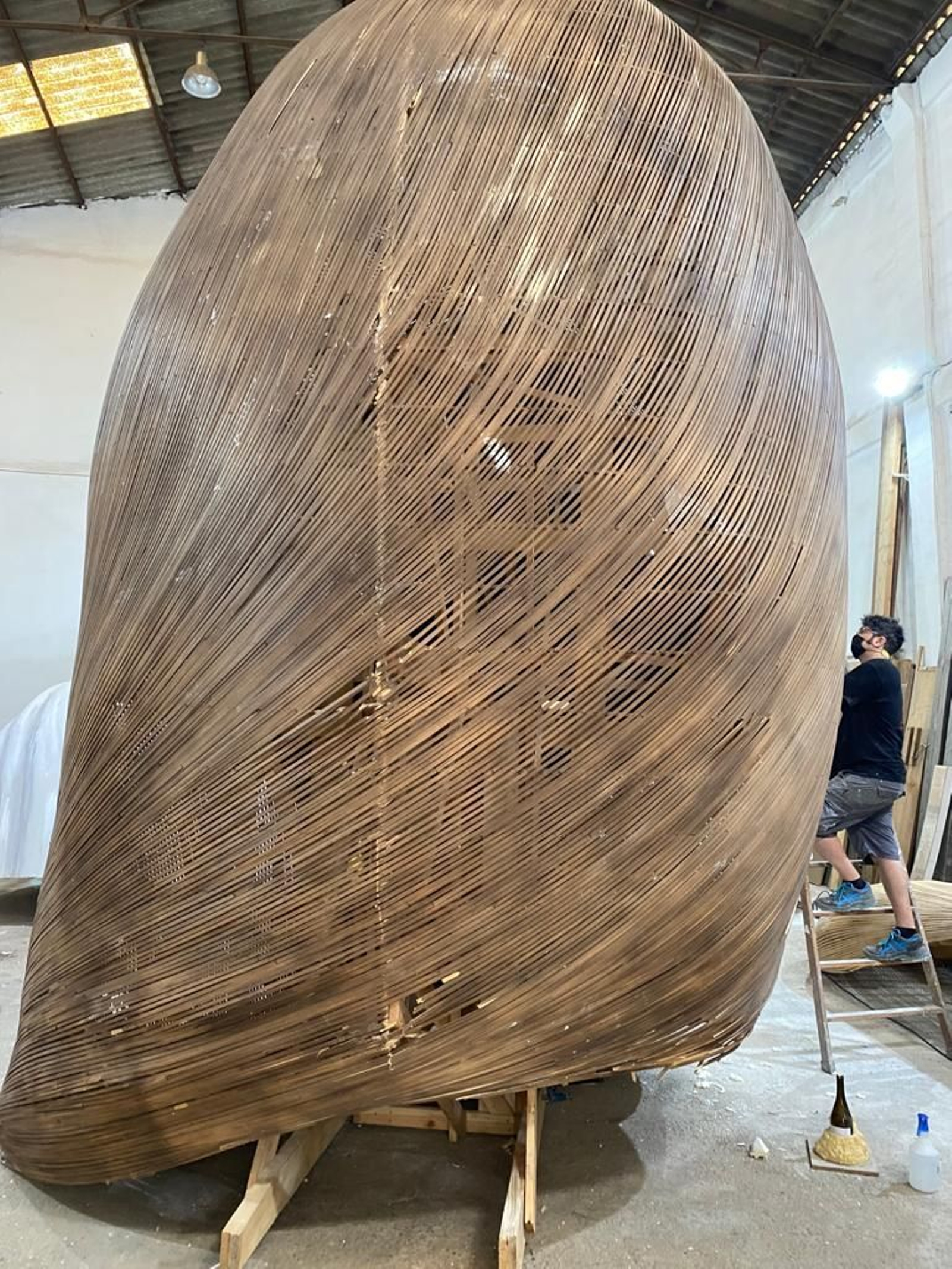 Així ha sigut la restauració de la Meditadora