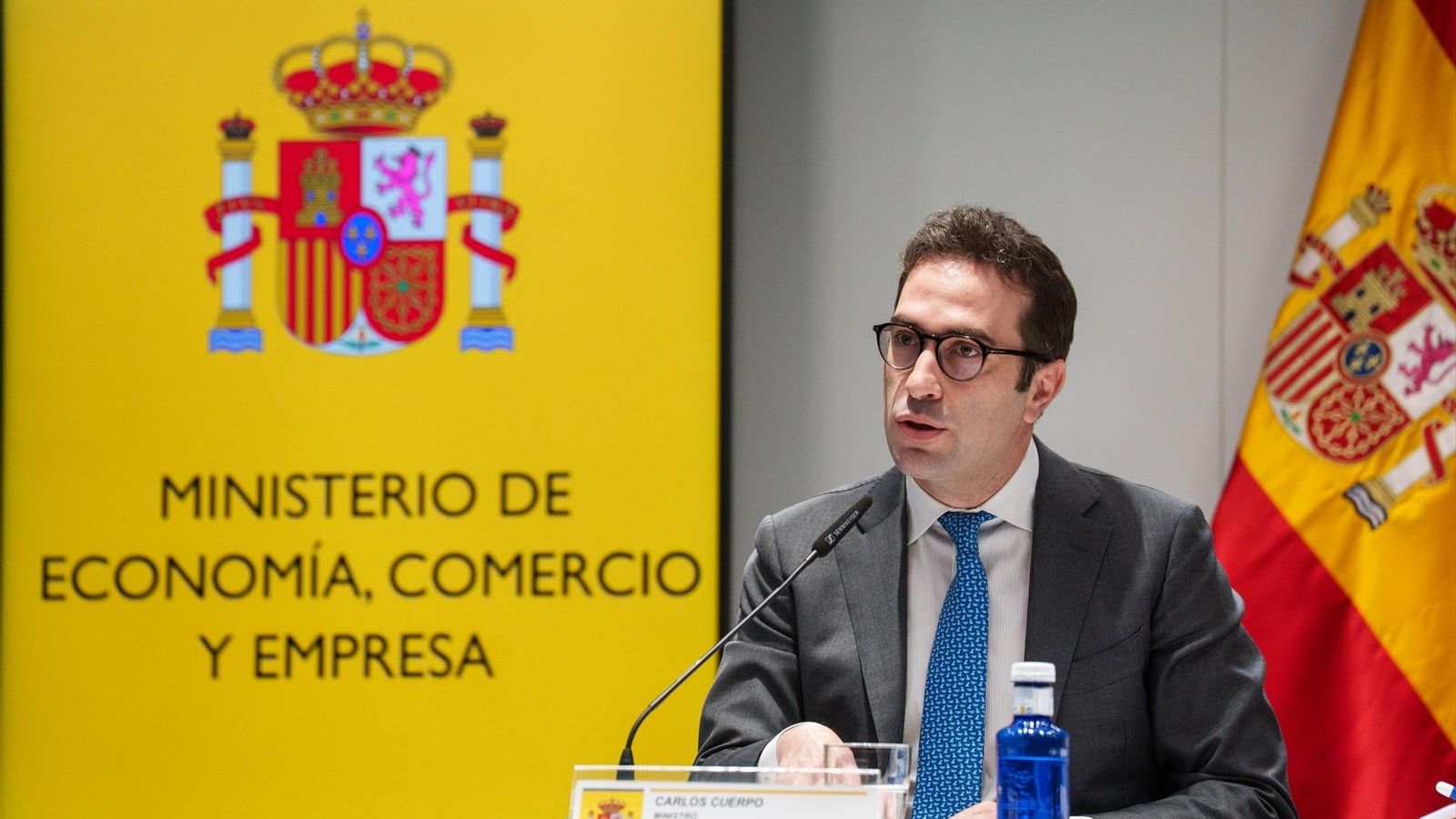 El ministre d'Economia, Carlos Cuerpo El ministre d'Economia, Carlos Cuerpo
