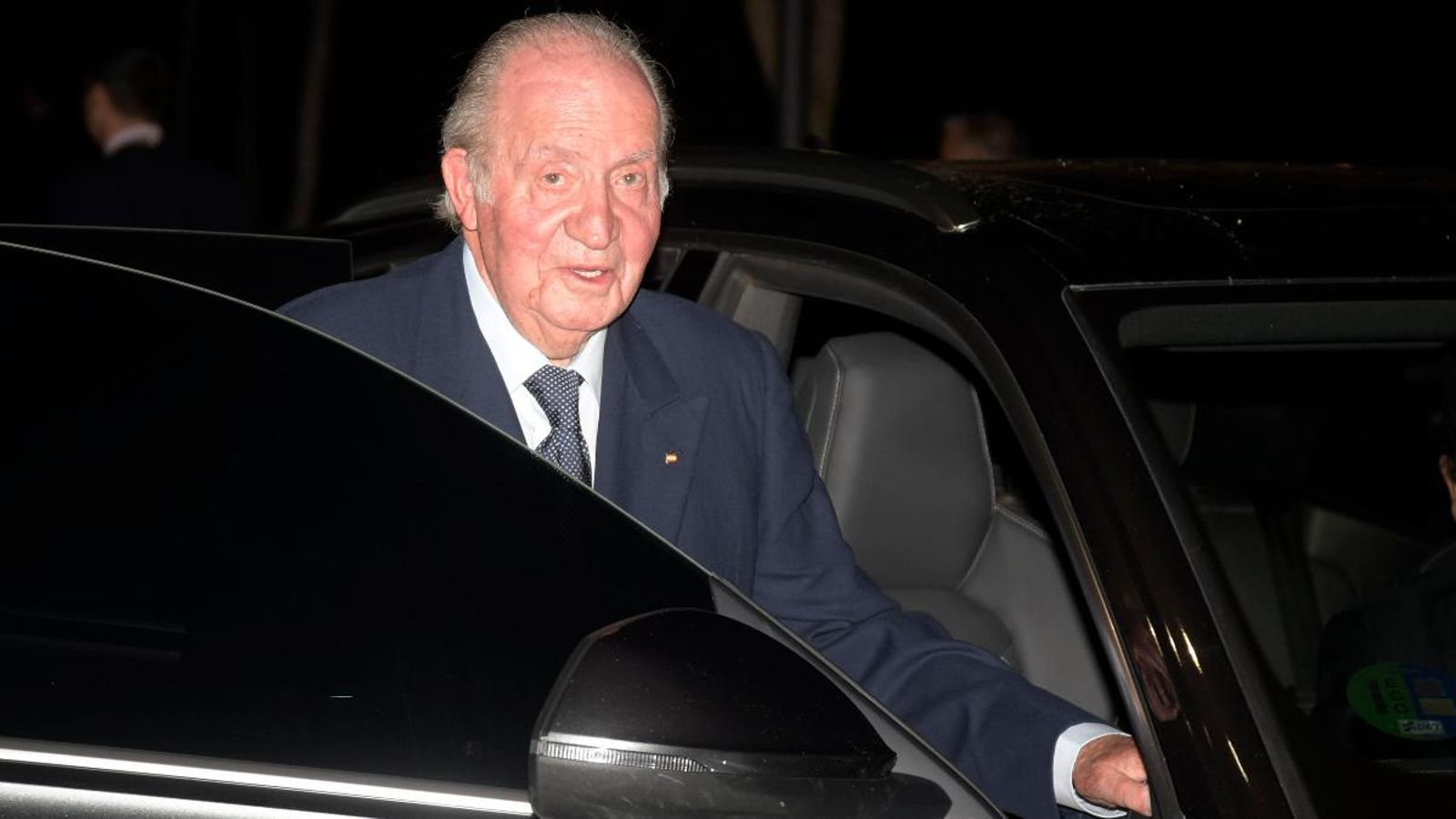 El rei emèrit, Joan Carles de Borbó, en una imatge d’arxiu