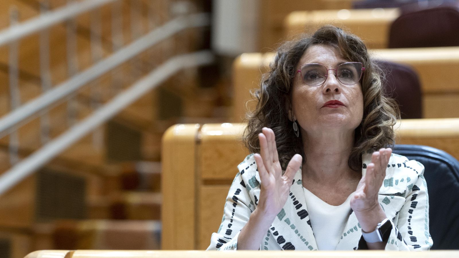 La ministra de Hisenda i Funció Pública, María Jesús Montero, en una imatge d'arxiu La ministra de Hisenda i Funció Pública, María Jesús Montero, en una imatge d'arxiu