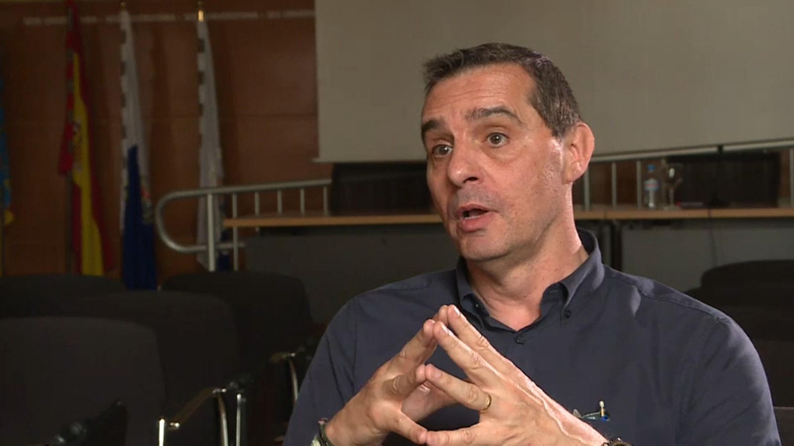 El catedràtic d'Anàlisi Geogràfica Regional de la Universitat d'Alacant, Jorge Olcina