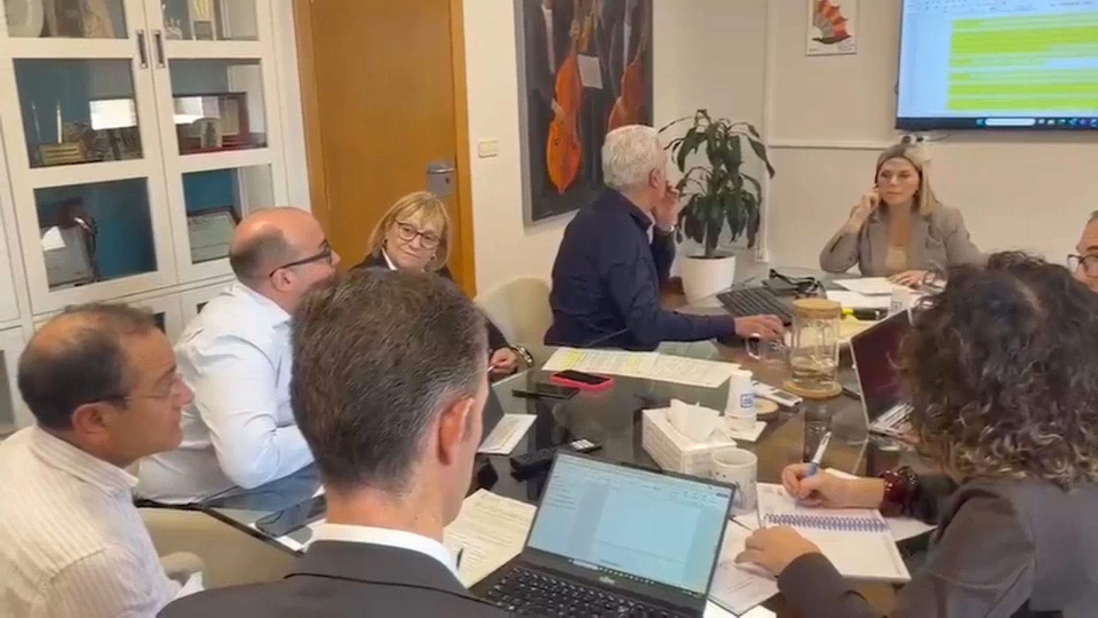 Reunió a la Conselleria d'Educació