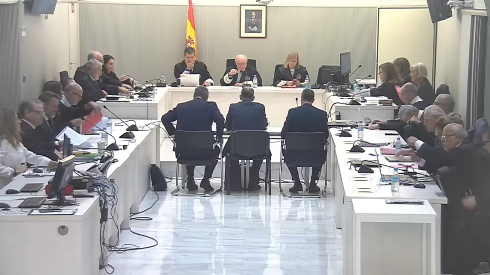 Declaracions durant el juí