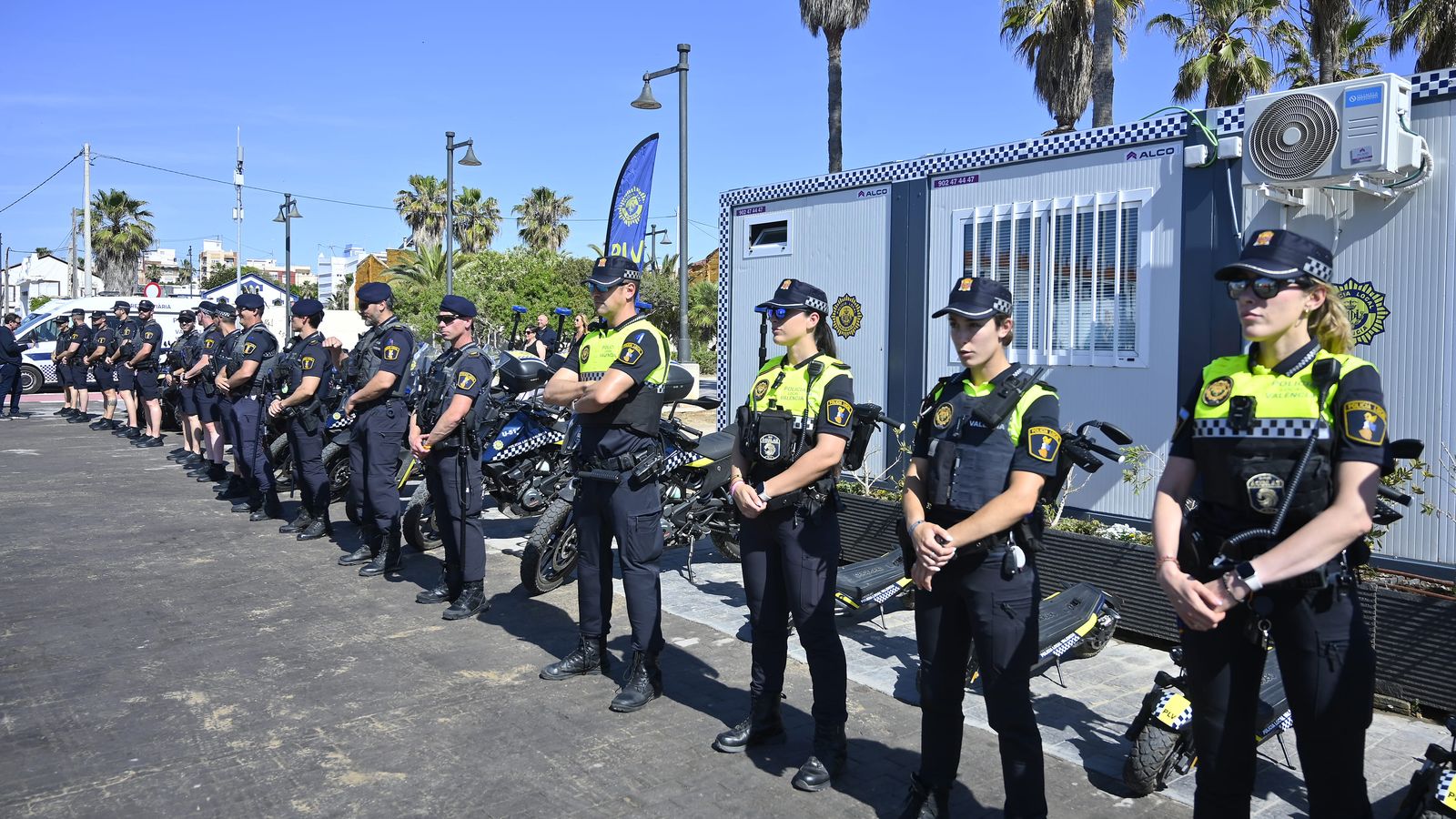 Dispositiu de serguretat de les platges de València per a l'estiu 2026