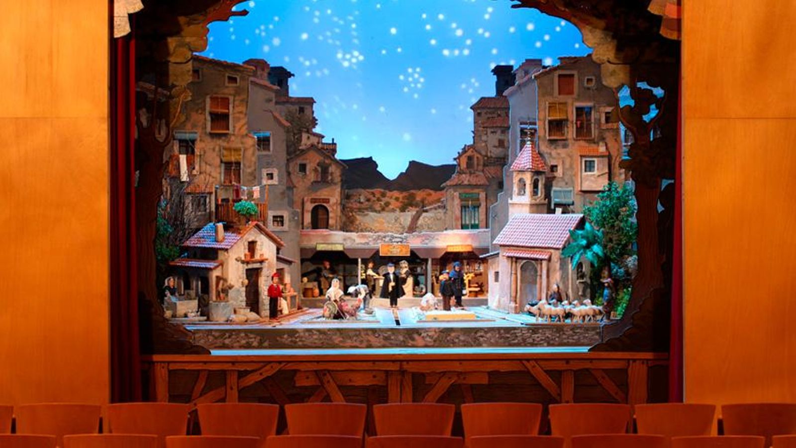 El Betlem de Tirisiti d'Alcoi és una mostra singular del teatre popular de titelles de vareta