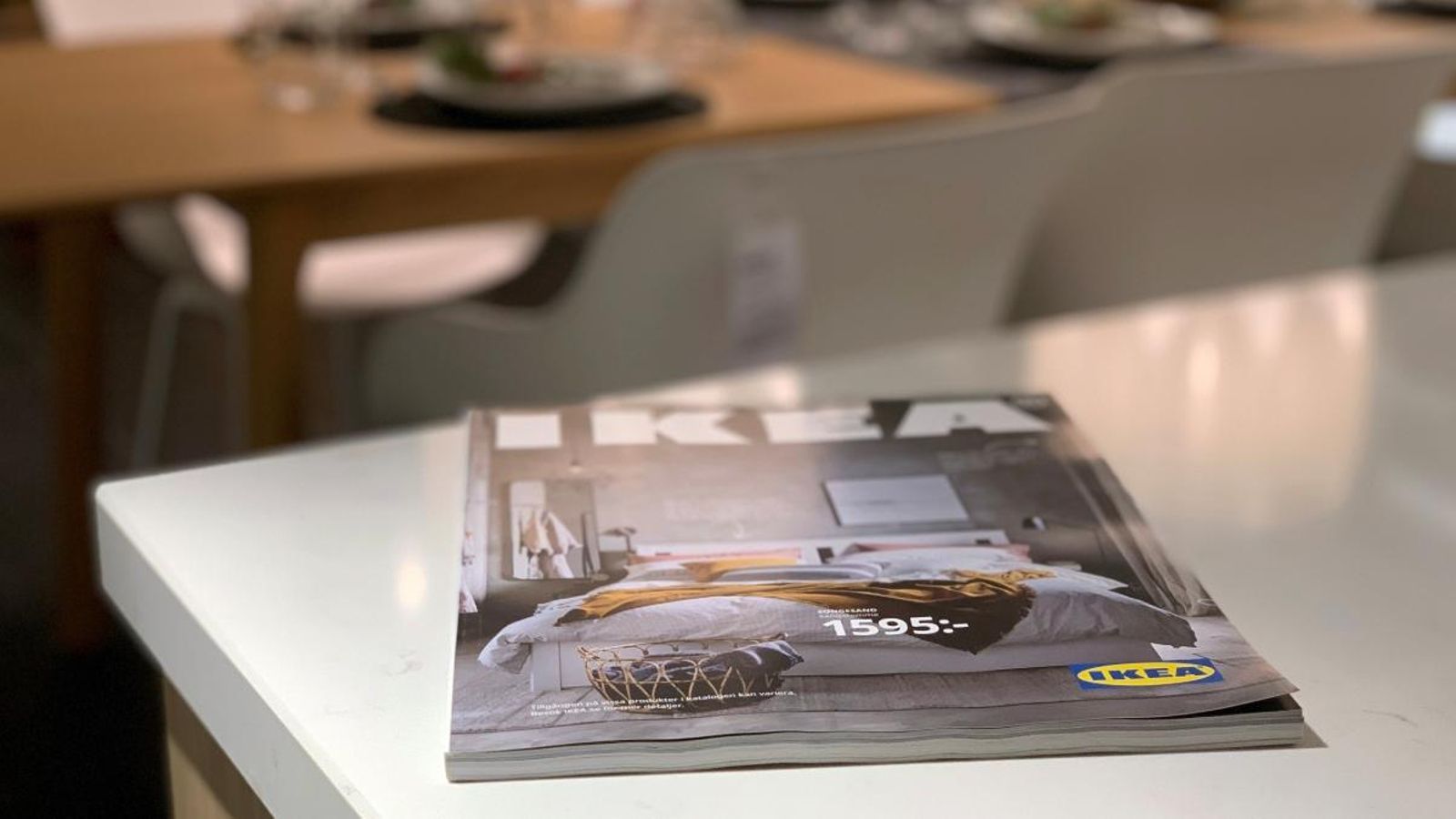 Un catàleg d'Ikea, en una imatge d'arxiu